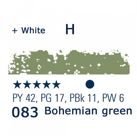 Schmincke Pastels, 083 Bohemian green - H