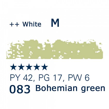 Schmincke Pastels, 083 Bohemian green - M