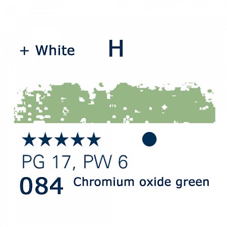Schmincke Pastels, 084 chromium oxide green - H