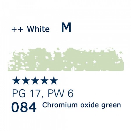 Schmincke Pastels, 084 chromium oxide green - M