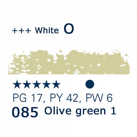 Schmincke Pastels, 085 olive green 1 - O