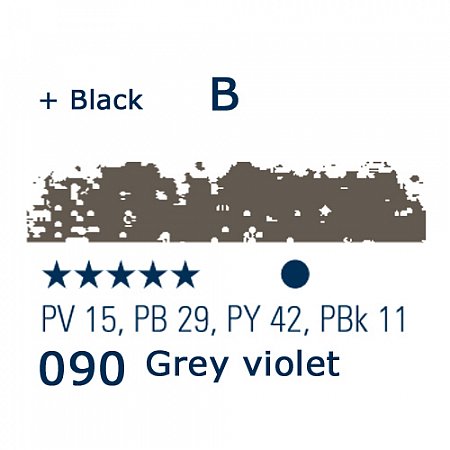 Schmincke Pastels, 090 grey violet - B