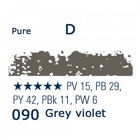 Schmincke Pastels, 090 grey violet - D
