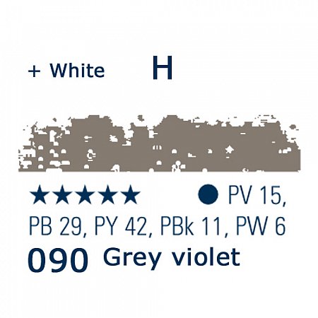 Schmincke Pastels, 090 grey violet - H