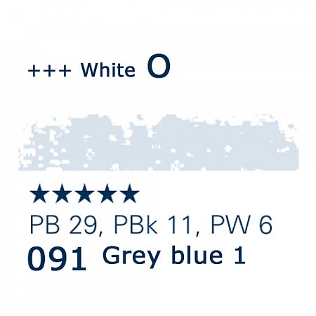 Schmincke Pastels, 091 grey blue 1 - O