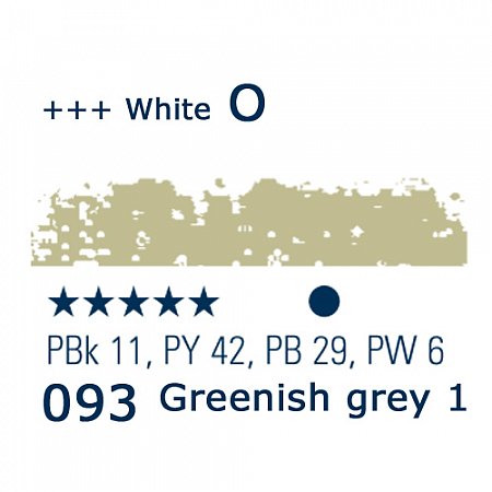 Schmincke Pastels, 093 greenish grey 1 - O
