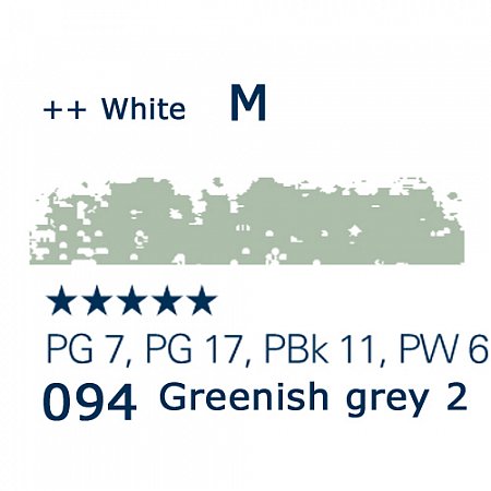 Schmincke Pastels, 094 greenish grey 2 - M