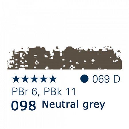 Schmincke Pastels, 098 neutral grey - D