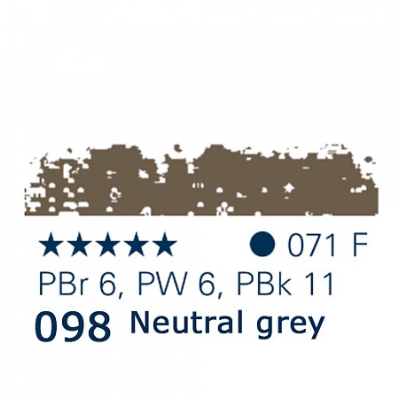 Schmincke Pastels, 098 neutral grey - F
