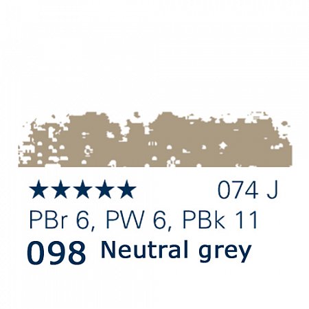 Schmincke Pastels, 098 neutral grey - J