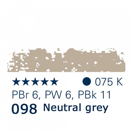 Schmincke Pastels, 098 neutral grey - K