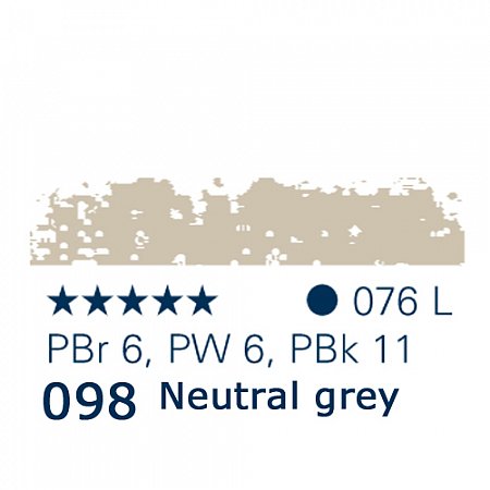 Schmincke Pastels, 098 neutral grey - L