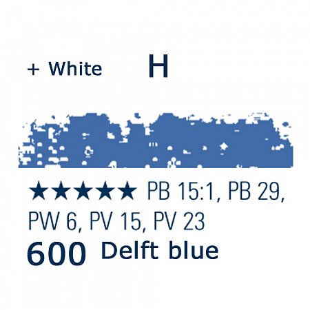 Schmincke Pastels, 600 Delft blue - H