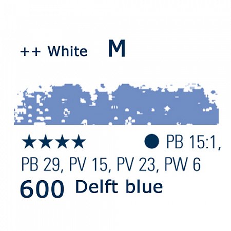 Schmincke Pastels, 600 Delft blue - M