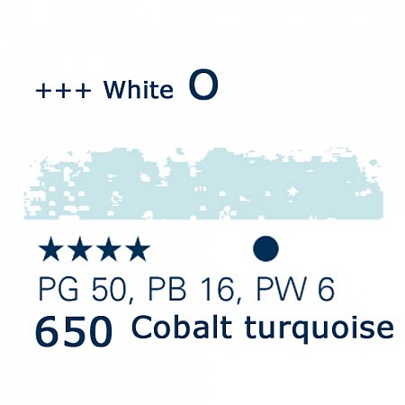 Schmincke Pastels, 650 cobalt turquoise - O