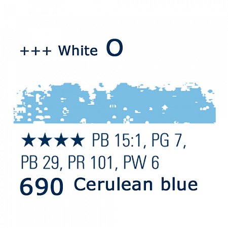 Schmincke Pastels, 690 cerulean blue - O