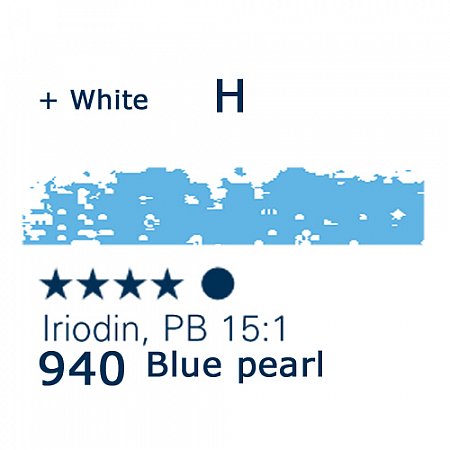 Schmincke Pastels, 940 blue pearl - H