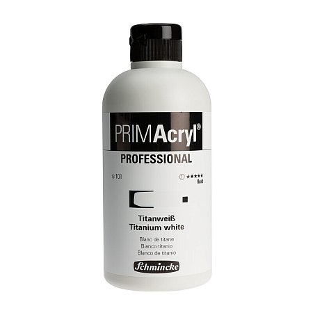Schmincke PRIMAcryl Fluid 500ml - 101 Titanium white