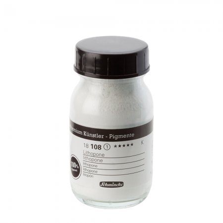 Schmincke Pigments, 100ml - 108 lithopone 134g