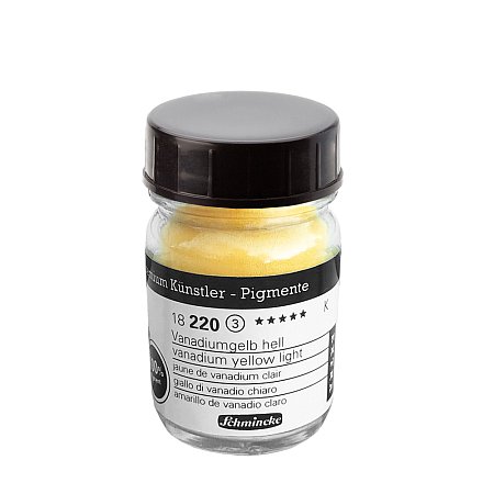 Schmincke Pigments Extra, 50ml - 220 vanadium yellow light 58g