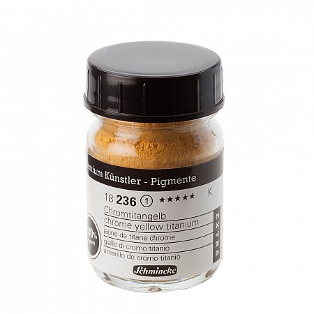 Schmincke Pigments Extra, 50ml - 236 chrome yellow titanium 53g