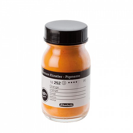 Schmincke Pigments, 100ml - 252 orange 30g