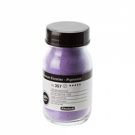 Schmincke Pigments 100ml - 357 ultramarine red 77g
