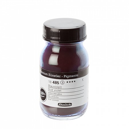 Schmincke Pigments, 100ml - 485 blue violet 38g