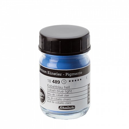 Schmincke Pigments Extra, 50ml - 489 cobalt blue light 41g