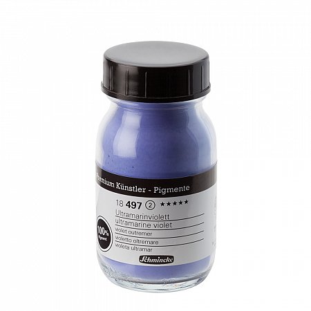Schmincke Pigments, 100ml - 497 ultramarine violet 71g