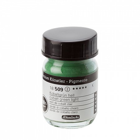 Schmincke Pigments Extra, 50ml - 509 cobalt green light 77g