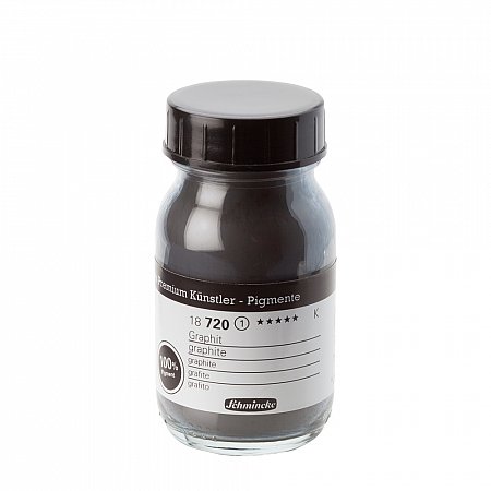 Schmincke Pigments, 100ml - 720 graphite 28g