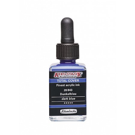 Aero Color Professional Total Cover 28ml - 843 dark blue