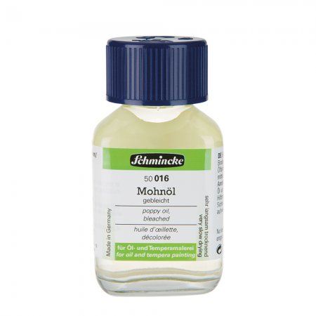 Schmincke poppy oil bleached - 60ml