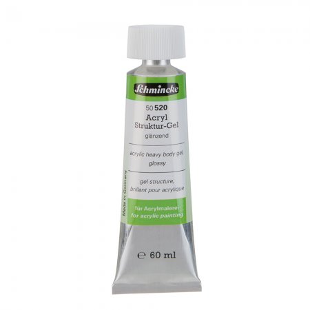 Schmincke Acrylic heavy body gel glossy - 60ml.