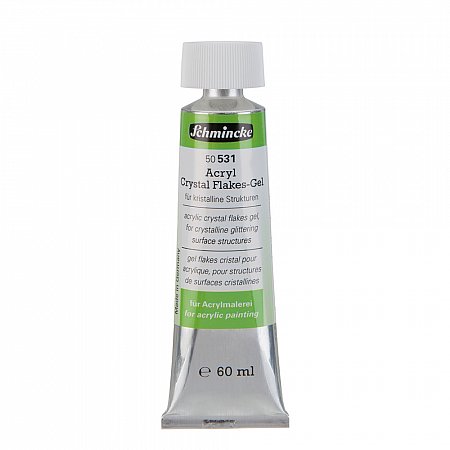 Schmincke Acrylic crystal flakes gel - 60ml.