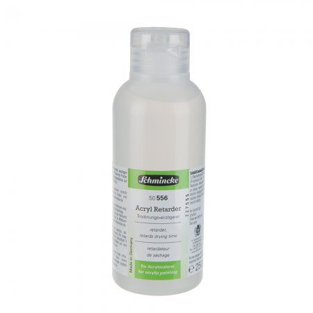 Schmincke Acrylic retarder retards drying time - 250ml