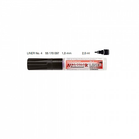 Aero Color Professional Liner No 4 - 2ml med linjebredd 1mm