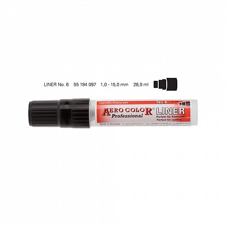 Aero Color Professional Liner No 6 - 28ml med linjebredd 1-15mm