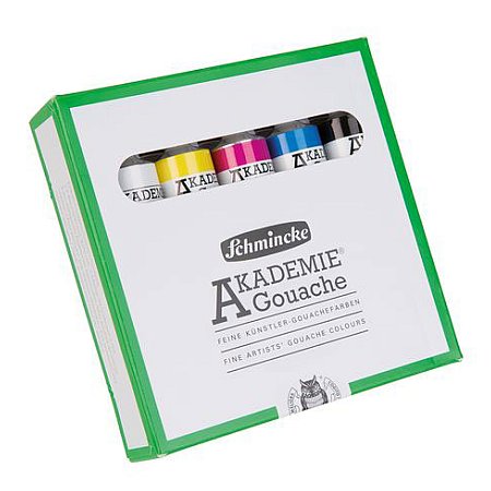 Akademie Gouache cardboard set 5 x 20ml