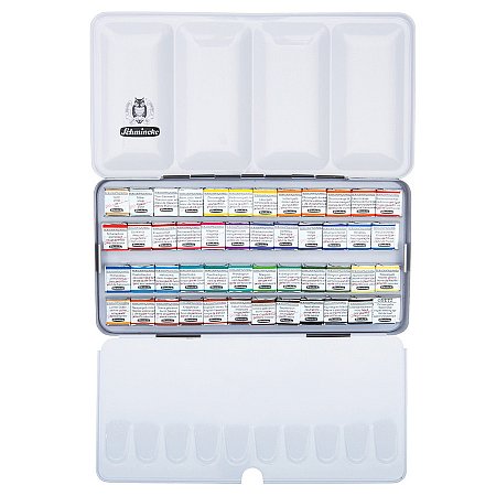 Horadam Aquarell metal set - 48 x 1/2 pans
