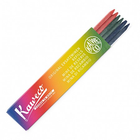 Kaweco All-Purpose Leads (6 pcs) 3.2 mm - Red-Blue-Green