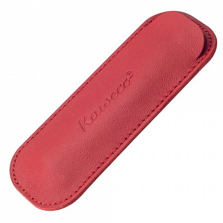 Kaweco SPORT ECO Leather Pouch for 2 Pens - Chilli Pepper