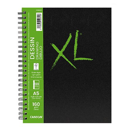 Canson XL Artbook Dessin 160g 60 Sheets - A5
