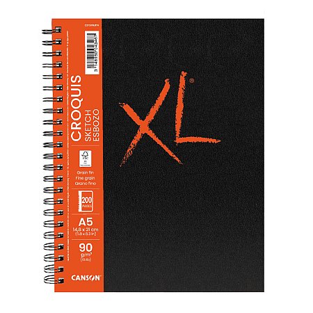 Canson XL Artbook Croquis 90g 100 Sheets - A5