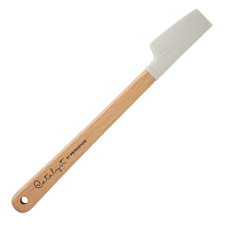 Princeton Catalyst Wood/White Mini Blade Short Handle No 2 Scraper