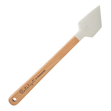 Princeton Catalyst Wood/White Mini Blade Short Handle No 4 Angle