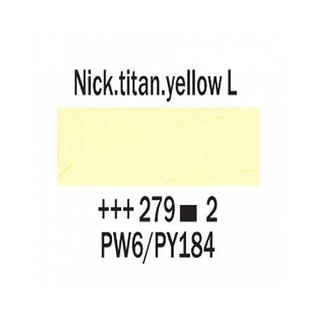 Rembrandt Artists oil, 40ml - 279 Nickel titanium yellow light