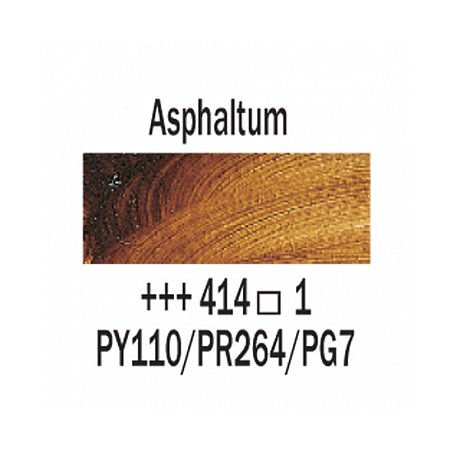 Rembrandt Artists oil, 40ml - 414 Asphaltum
