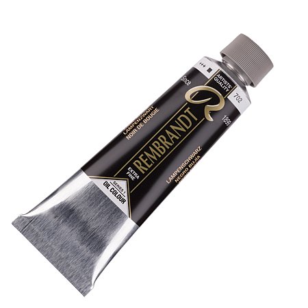 Rembrandt oil 150ml - 702 Lamp black
